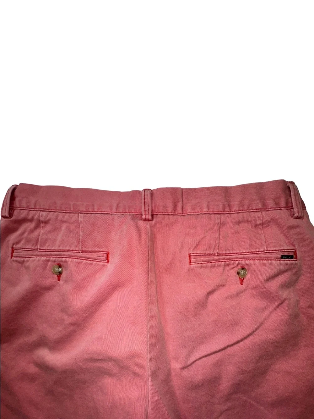Polo Ralph Lauren Men’s 33 Classic Fit 6” Chino Shorts Salmon Pink Cotton